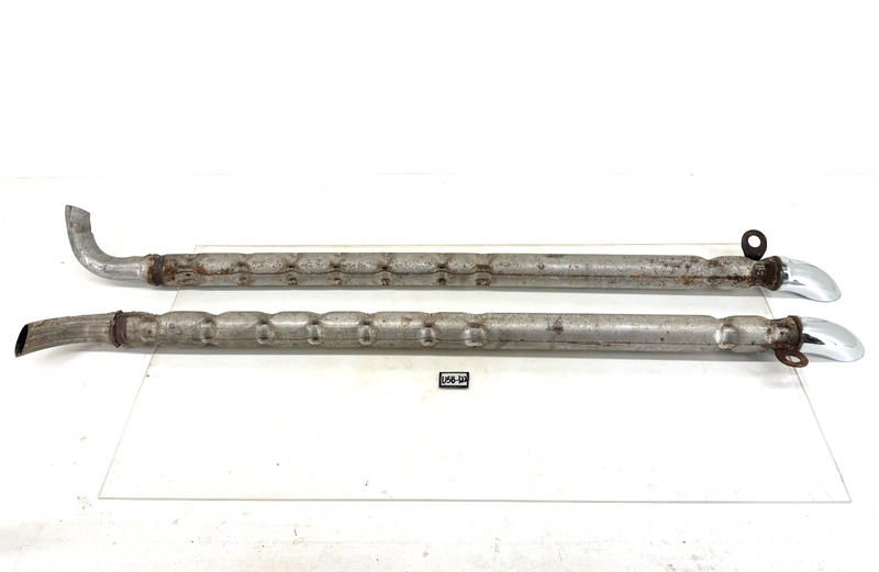 OEM GM 1963 - 1967 C2 Corvette LH RH 3872969 3872970 Side Exhaust Pipes U5B-122