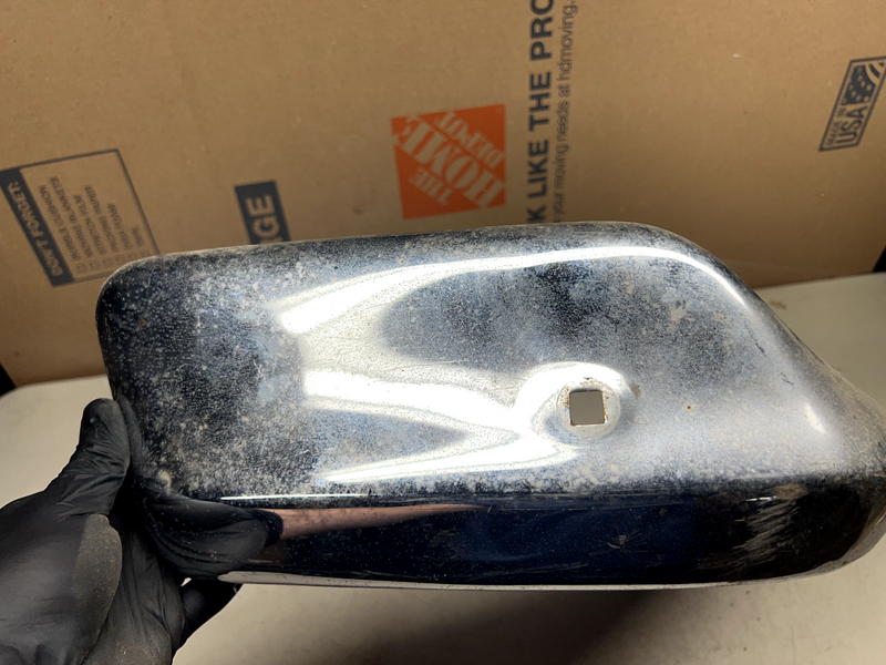 1960 CHEVY IMPALA BELAIR RH FRONT BUMPER CORNER SECTION 60 U5B-5