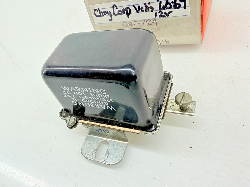 NOS 1960 - 1969 Chrysler Mopar 12V Voltage Regulator GRC-724 VR-101 C75-15