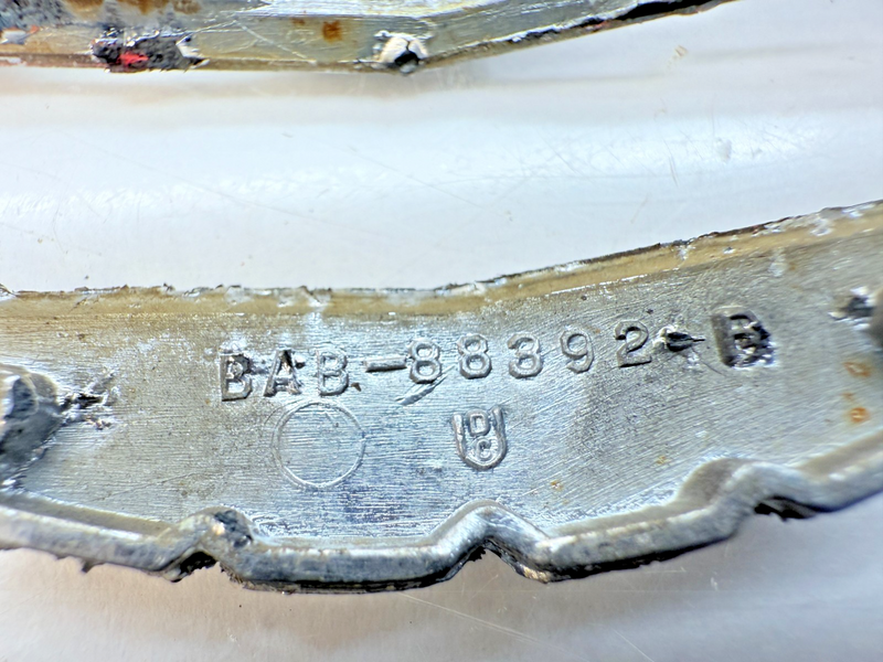 OEM 1956 1957 FORD THUNDERBIRD T-Bird Front Emblem BAB-88392-B E5-65