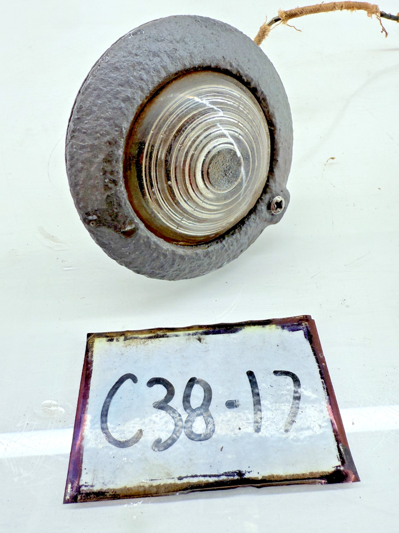 Original Jeep Willys DODAM Parking Turn Signal Light Len Bezel C38-17