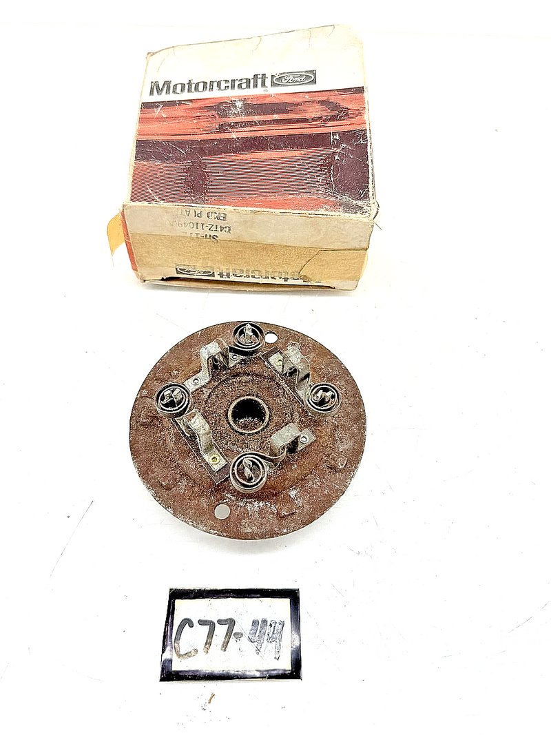 NOS 1964 FORD TRUCK STARTER BRUSH END PLATE C4TZ-11049-A SH-172 C77-44