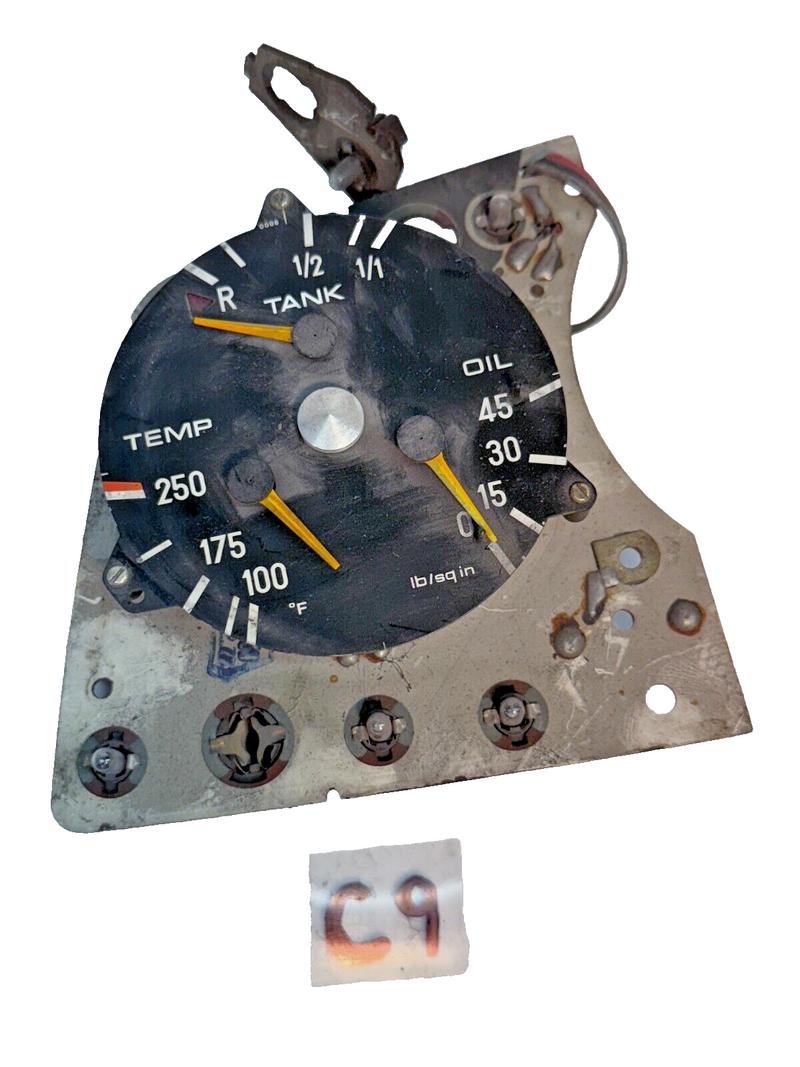 Genuine Mercedes-Benz, W123 Water Temperature, Oil Pressure, Fuel Level C9-6