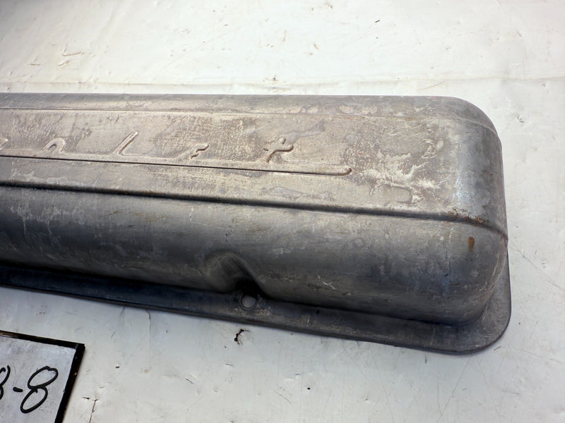 OEM 1959 -1968 Chevy Corvette Impala Nova 283 327 Valve Covers Script 1960 B48-8