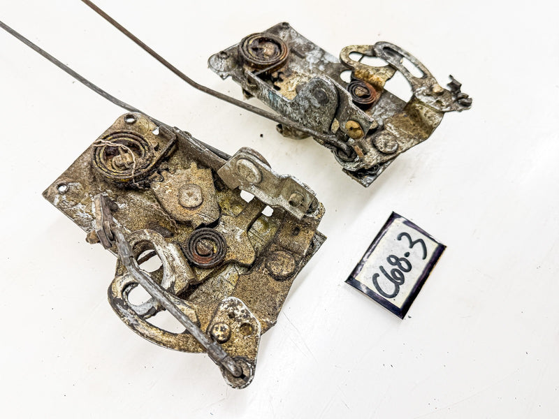 OEM 1964 - 1966 FORD FALCON MUSTANG DOOR LATCH PAIR LH RH C78-3