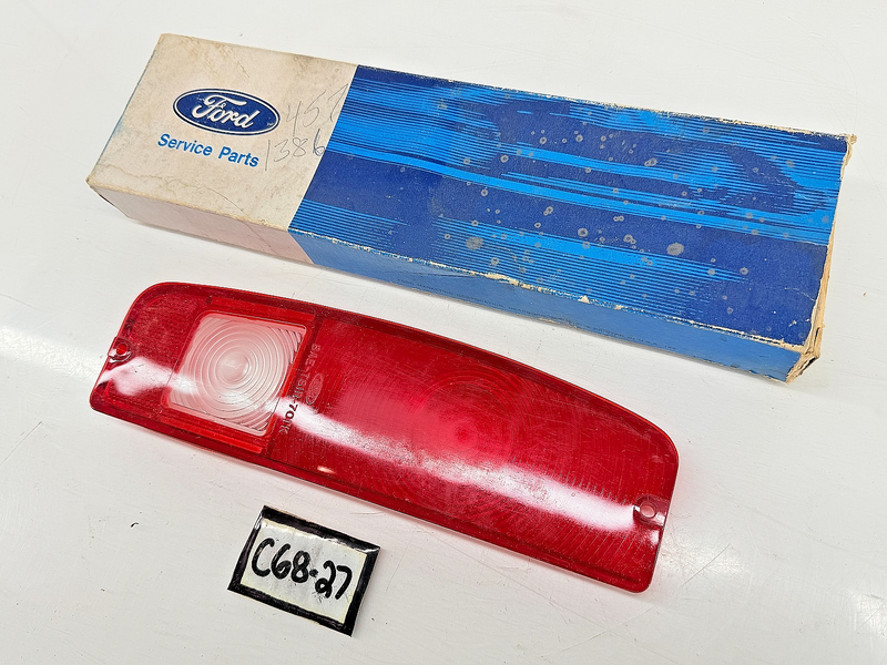 NOS 1967 - 1977 Ford Bronco Taillight Brake Light Lens C7TZ-13450-F C68-27
