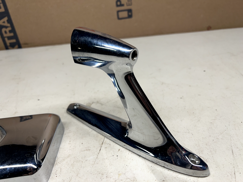 NOS THUNDERBIRD FORD MIRROR LH DRIVER HOUSING OEM 1963-1964 63-64 U1C-B10