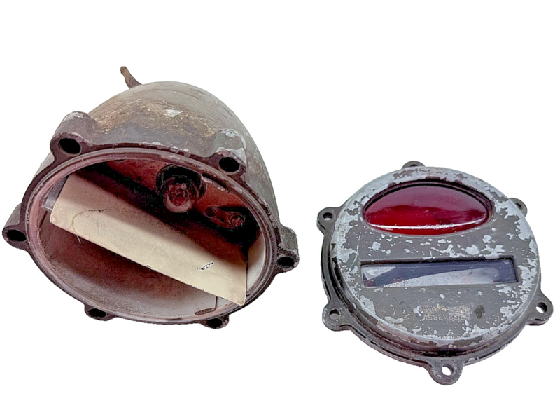 OEM WWII ADVANCE Military Blackout Tail Light Willys MB Ford GPW Harley C43-7