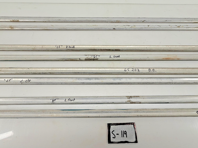 1965 Mercury Comet 202 404 Body Trim Set Quarter Door Fender Moulding 65 S-119