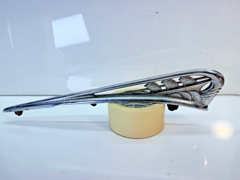 Vintage OEM 1941 Plymouth Hood Ornament 901955 Chrome Sailing Ship 41 B59-31