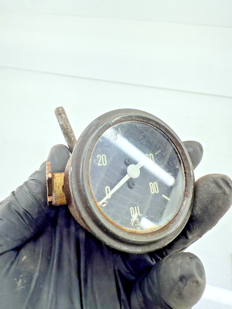 Vintage Original SKC Oil Pressure Gauge Gauge C38-36