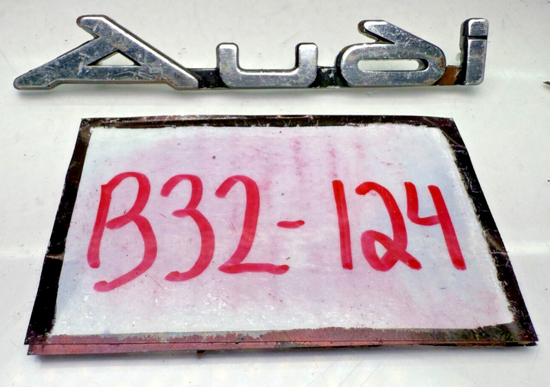 Vintage OEM 1968 - 1976 Audi Trunk Emblem #803853687 69 70 71 72 73 74 B32-124