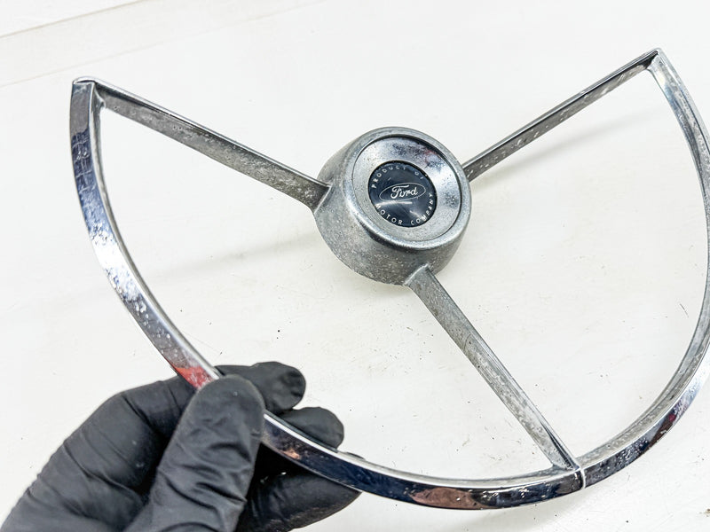 OEM 1964 FORD FAIRLANE STEERING WHEEL HORN RING C4OA-13A800 C78-37
