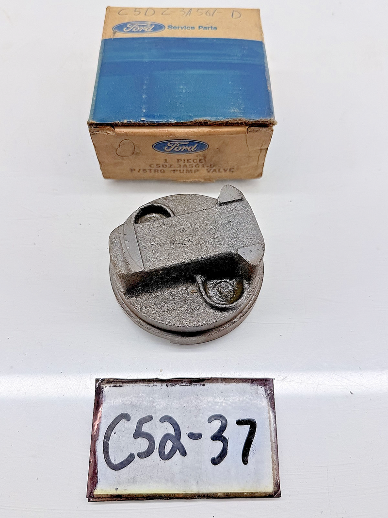 NOS 1965 - 1967 Fairlane Falcon Mustang Power Steering Pump Valve C5DZ-3A561-D