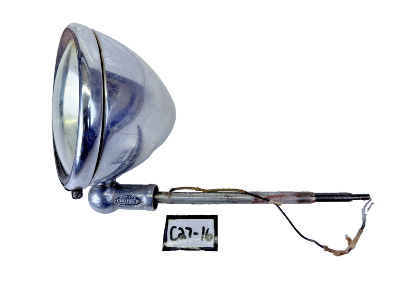 Vintage Mobilite Cruiser Hot Rod Rat Rod Police Car Spot Light C27-16