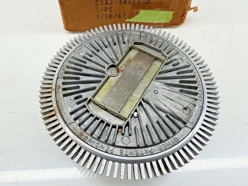 NOS 1965 - 1969 FORD GALAXIE CUSTOM 500 LTD 240 6cyl FAN CLUTCH C5AZ-8A616-D C64