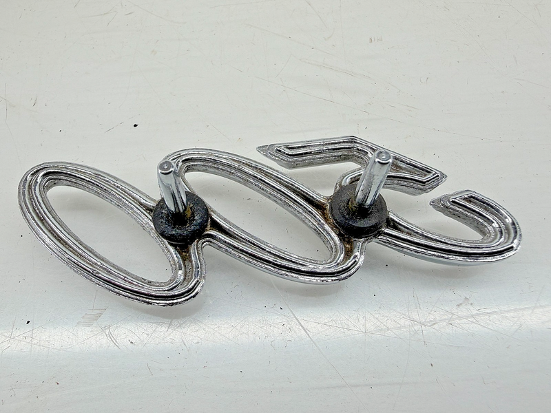 OEM 1969 - 1972 FORD GALAXIE 500 QUARTER PANEL EMBLEM C9AZ-62291B30-A E9-9