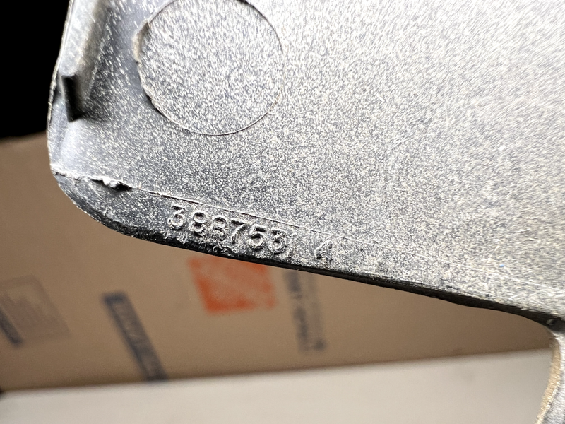 1965 1966 Chevy Impala BelAir Biscayne Lower Steering Column Cover Plate B34-2