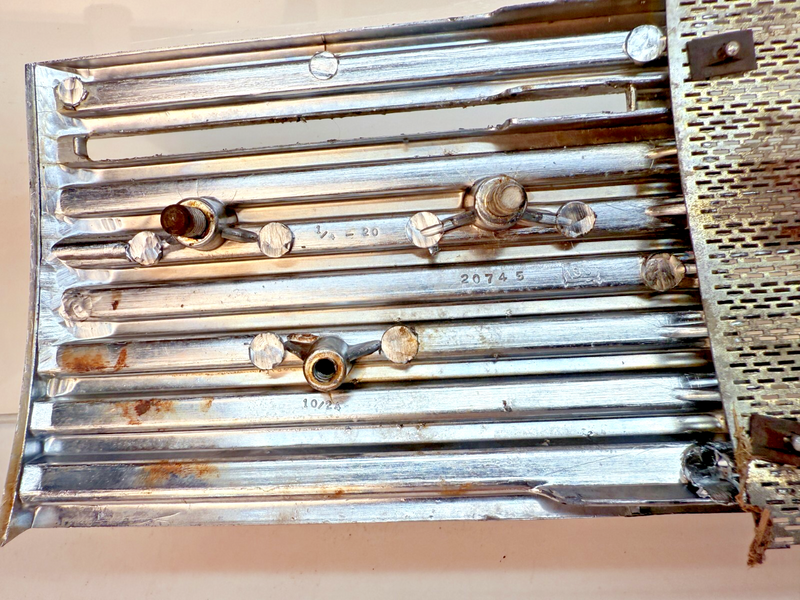 Vintage Air Vent Heater Blower Defroster Chrome Dash Panel Part # 20745 B64-8