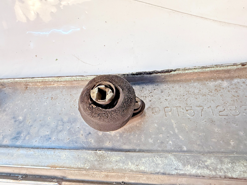 OEM 1962 Pontiac Grand Prix Tail Panel Trunk Lid Molding Trim Cover Emblem U3B-4