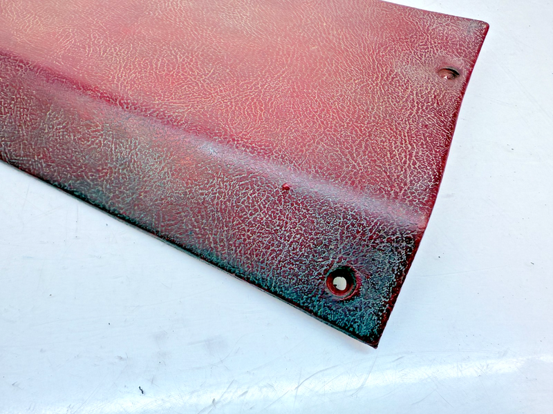 OEM C3 1973 - 1977 Corvette Side RH Rear Halo Roof Panel Trim 327663 Red B81-20