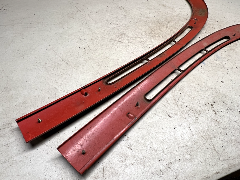 OEM 1959 1960 Chevy Impala El Camino Interior Dash Defrost Vent Trim L&R B25