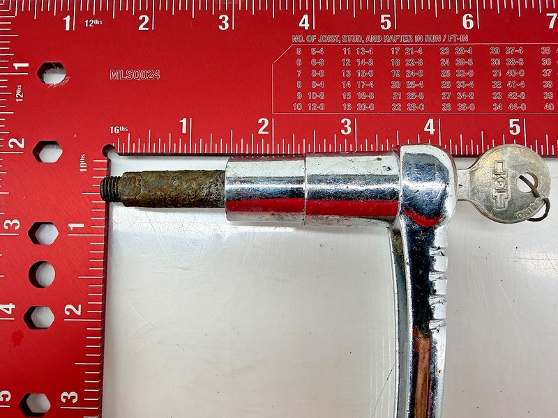 Vintage 1930s 1940s Buick Deck Lid Trunk Handle GM C34-38