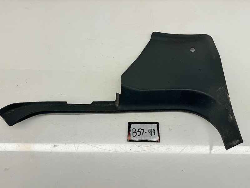 OEM 1987 - 1993 Ford Mustang Front Kick Panel Black Driver Side E4ZB-6102345-AWC