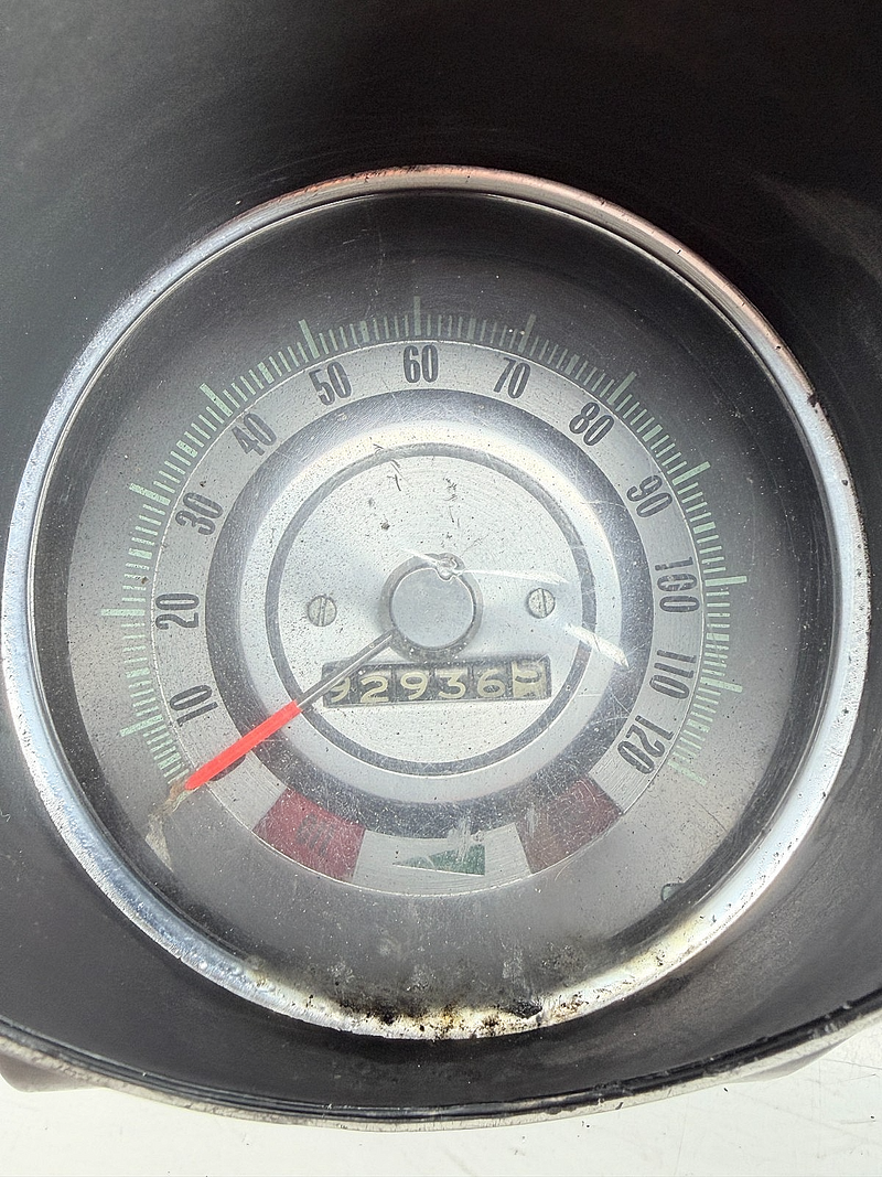 1967 1968 Camaro Firebird Fuel Gauge Cluster w/ 120 mph Speedometer 6457863 U3B