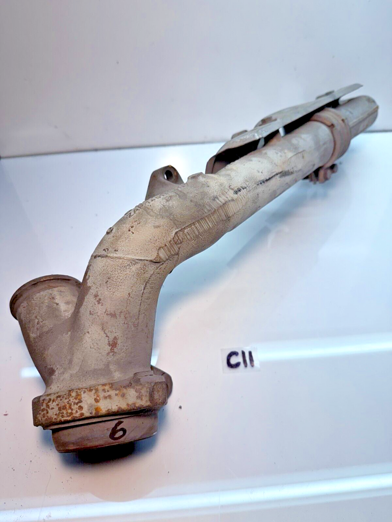 GENUINE OEM MERCEDES W126 86-91 420SEL EXHAUST MANIFOLD RIGHT 1161422602 C11-6