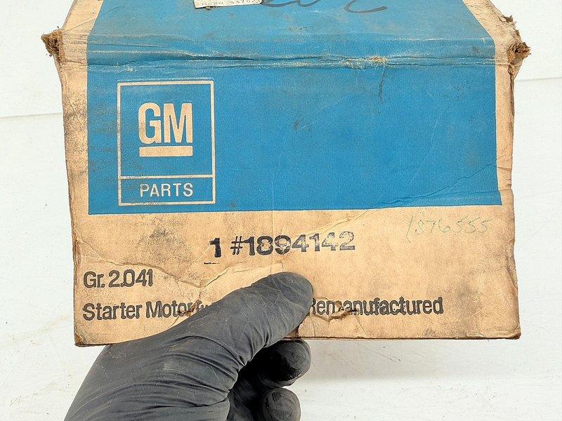 NOS 1969 - 1982 Chevrolet Chevelle Corvette Delco Remy Starter 1108502 3D28 B66