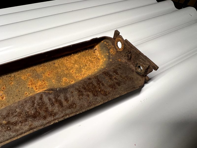 1960 Impala Belair Biscayne El Camino GRILL Mount LATCH Radiator Support U5B-6