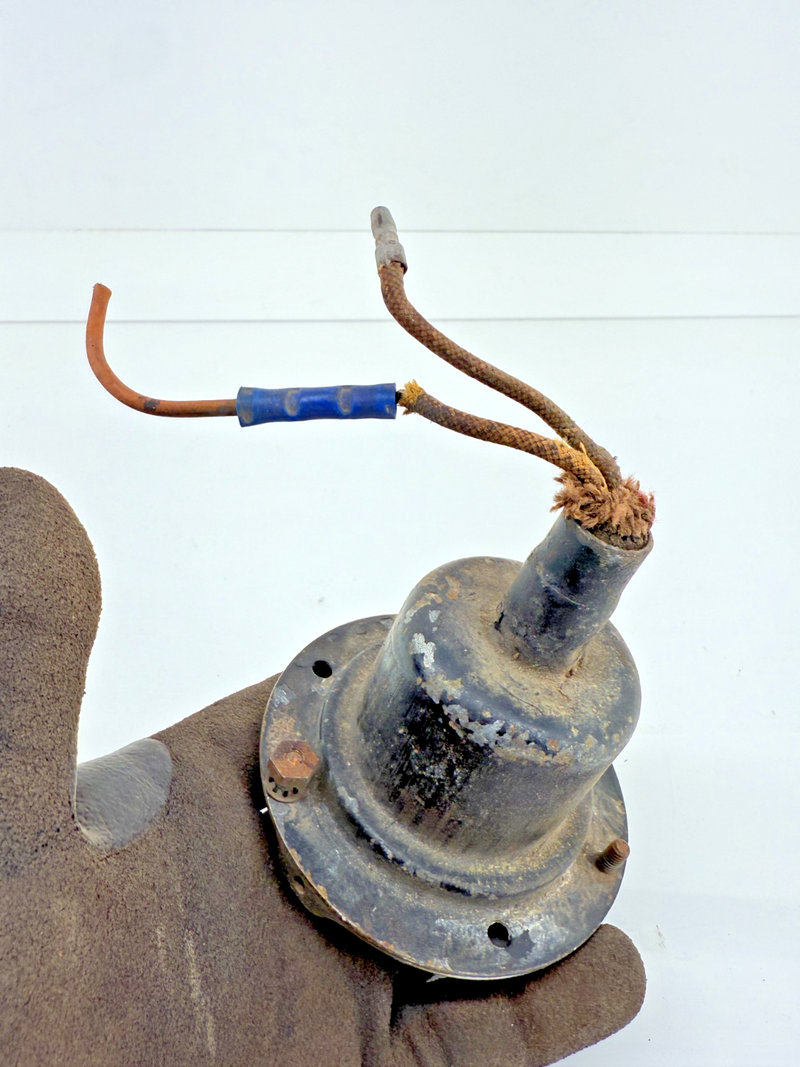 Original Jeep Willys DODAM PAIR Parking Turn Signal Lights Lens Bezels C37-12