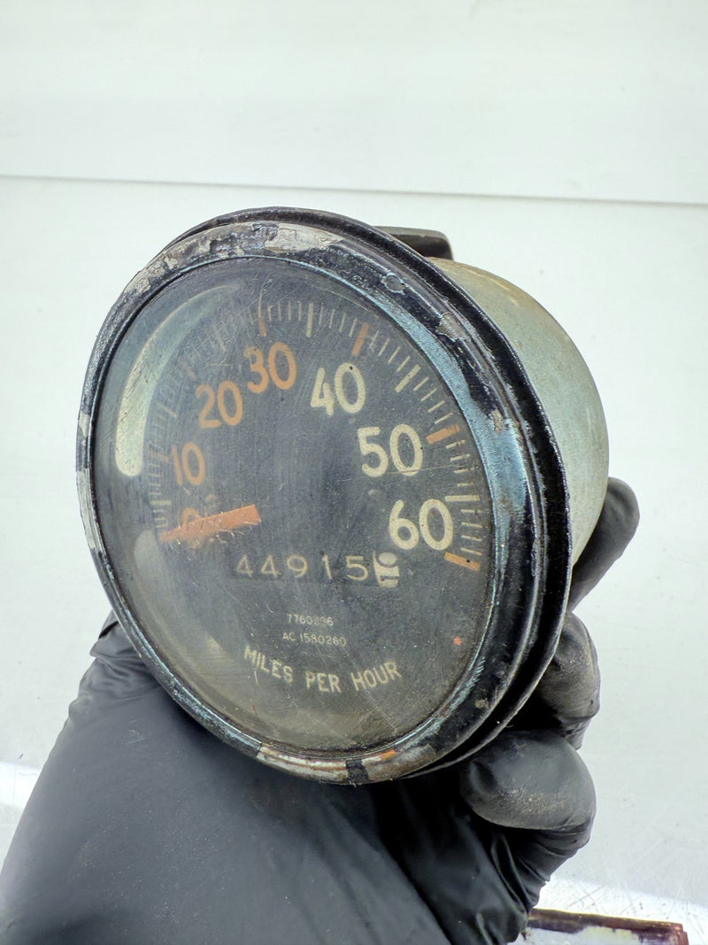 OEM WILLYS Jeep MB M38 M38A1 Speedometer 7760396 AC1580260 C38-40