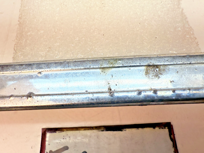 OEM 1960 Chevrolet Impala #6 Right Front Fender Chrome Molding Trim Louver E6-86