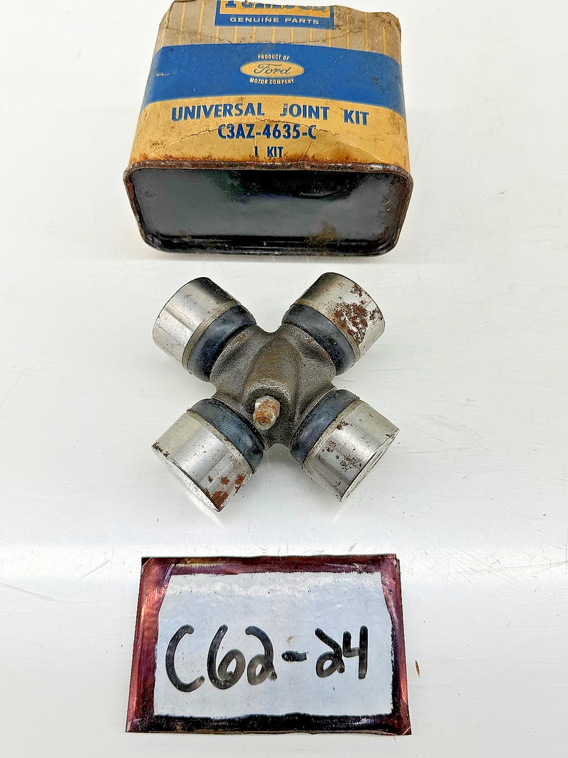 NOS 1963 - 1965 FORD MUSTANG FAIRLANE UNIVERSAL JOINT KIT HIPO C3AZ-4635C C62-24