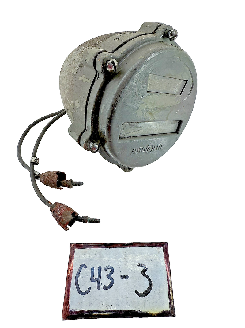 OEM WWII AUTOLITE Military Blackout Tail Light Willys MB Ford GPW Harley C43-3