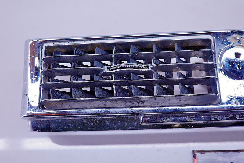 Rare OEM 1964 MERCURY COMET Chrome Dash Vents Bezel C55-27