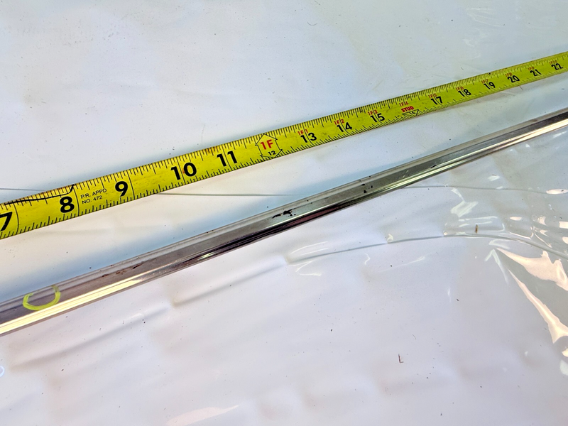 OEM 1960 IMPALA CONVERTIBLE 2 DOOR Quarter PAINT DIVIDER TRIM MOULDING LH S1-53