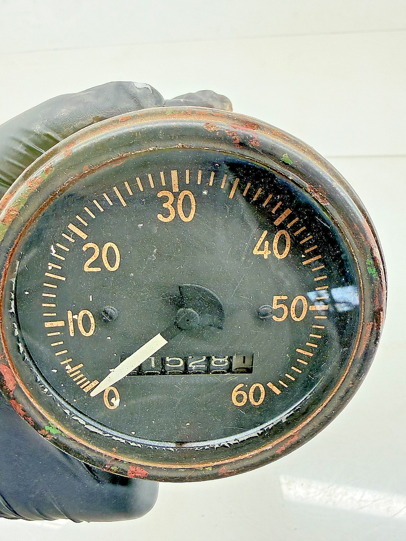 OEM 1946 - 64 Willys Jeep CJ2A CJ3A CJ3B GPW MB Speedo Speedometer 60MPH C33-33