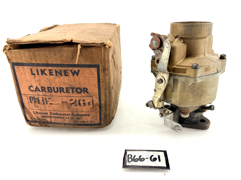 NOS Rochester 1950 - 1959 Chevrolet Car Truck Model B RP Carburetor Carb B66-61