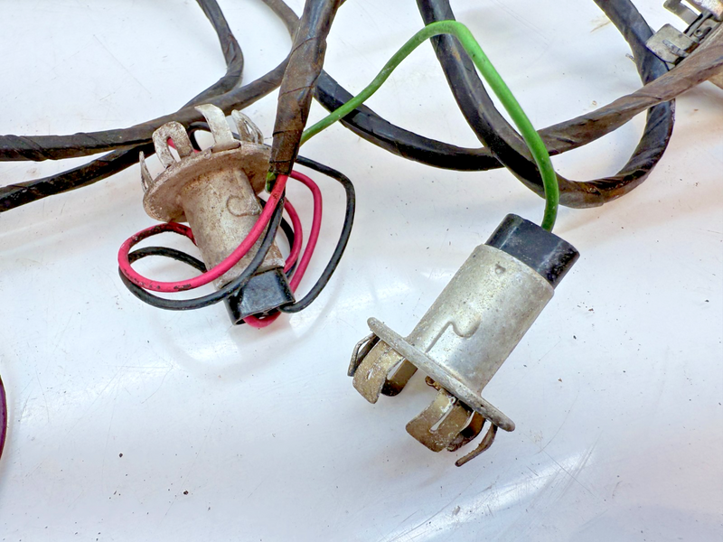 OEM 1960 60 Chevy Impala Rear Light Wiring Harness Rear Section 2 / 4 Door B80-6