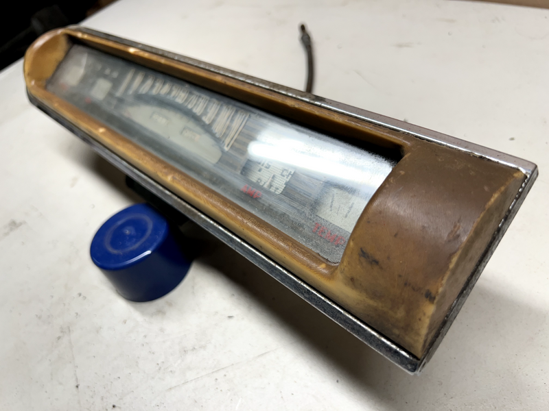 Original 41 1941 Mercury Waltham Watch Vintage Speedometer Gauge Cluster U1C-B9