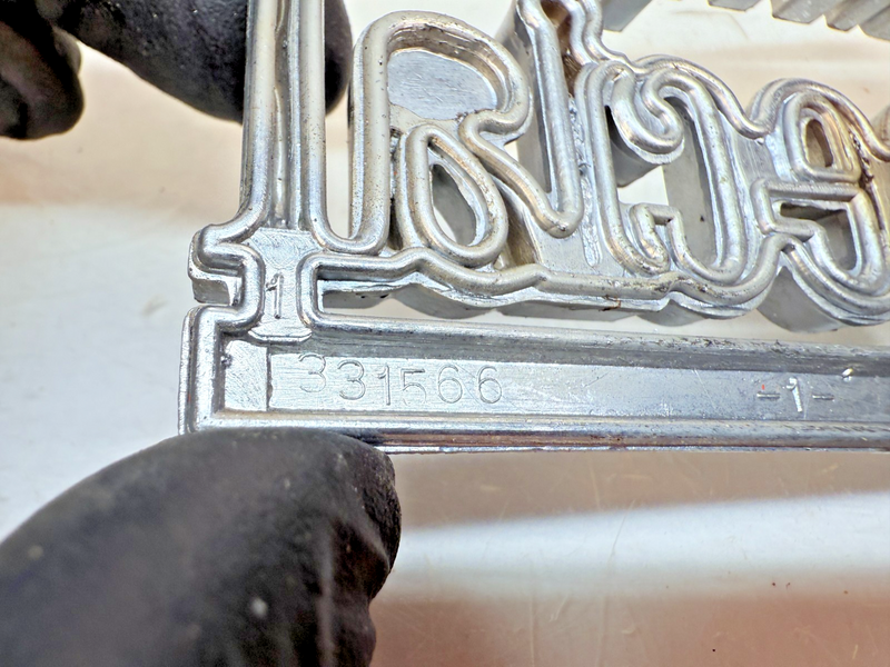 OEM 1973 - 1980 Chevy Camper Special Fender Badge Emblem Squarebody E7-96