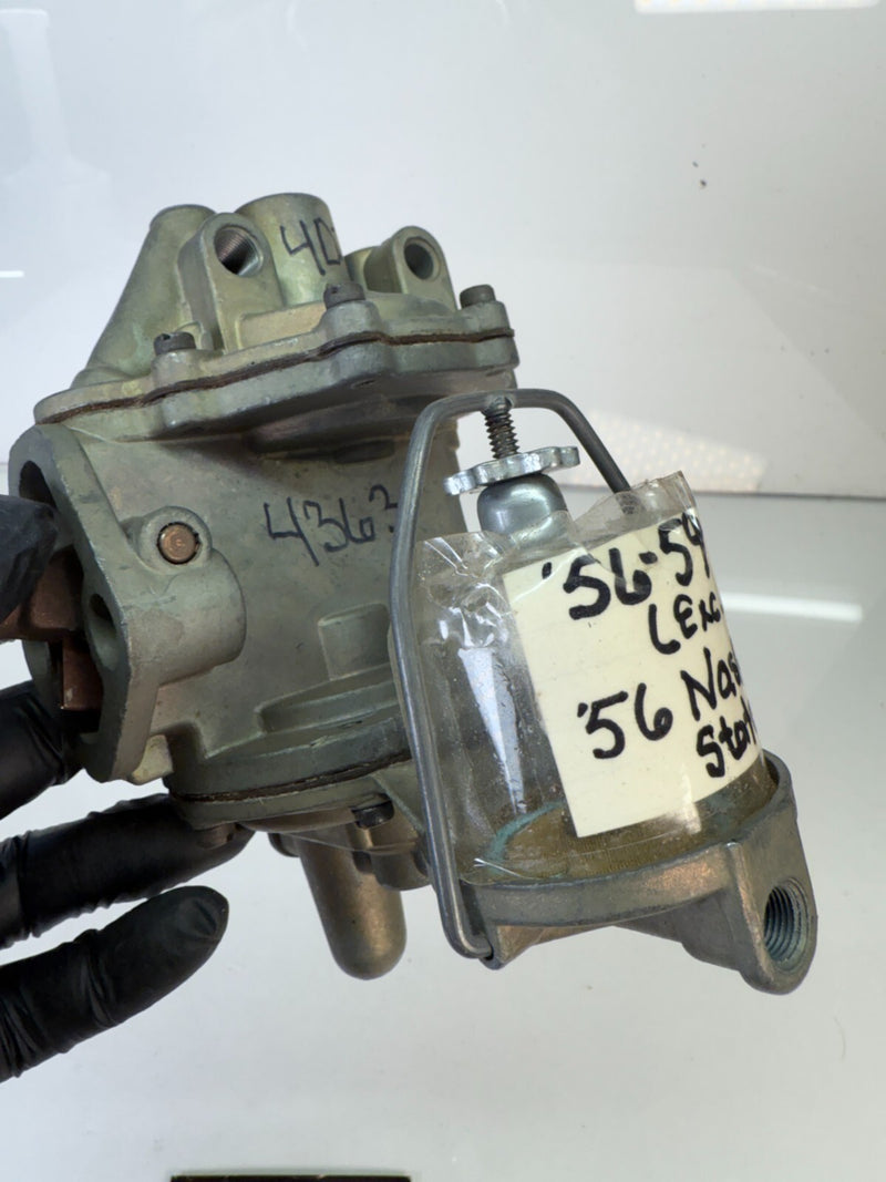 NORS FUEL PUMP 4363 NASH STATESMAN 1956 - 1959 RAMBLER 6 56 57 58 59 C21-2