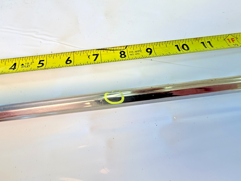 OEM 1960 IMPALA CONVERTIBLE 2 DOOR Quarter PAINT DIVIDER TRIM MOULDING LH S1-53