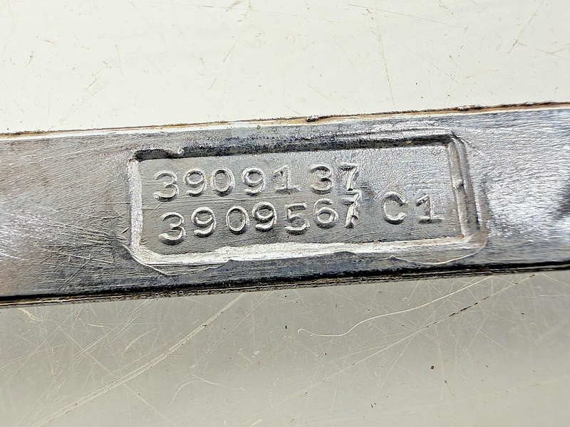 OEM 1967 Chevrolet Camaro Header Panel Trunk Emblem GM 3909137 3909567 E9-66