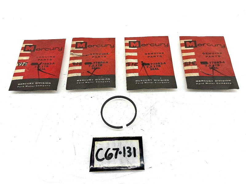 (1) NOS 1958 - 1965 FORD TRUCK AUTO TRANS CLUTCH OIL SEAL RING B8E77883A Mercury