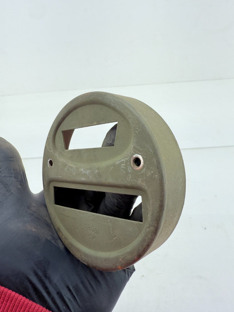 OEM Ford GPW Jeep Willys MB WWII Arrow Blackout Light Door Cover Bezel C42-10