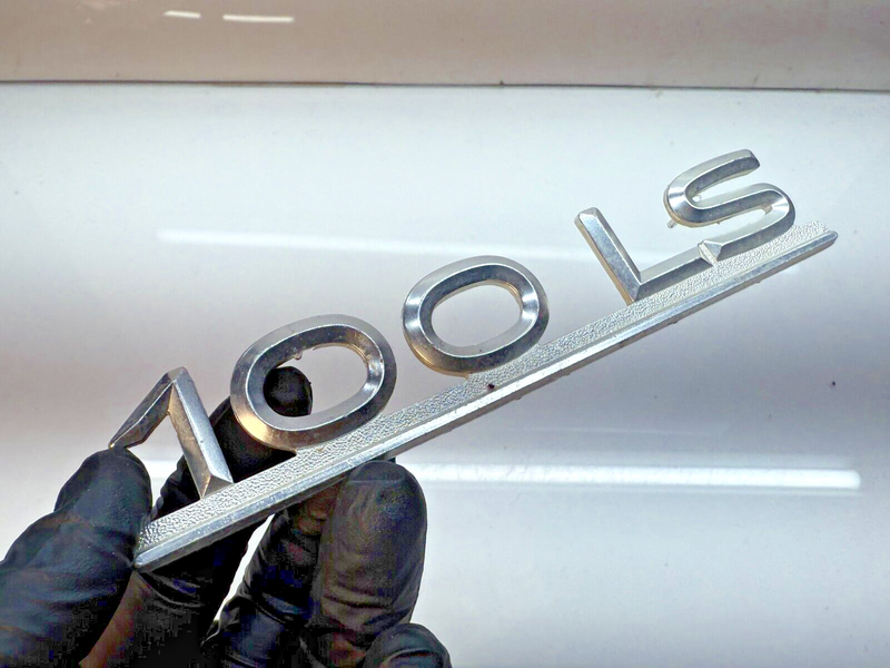 OEM 1968 - 1976 Audi 100 LS C1 Trunk Lid Logo Emblem Badge 803853745 B32-100